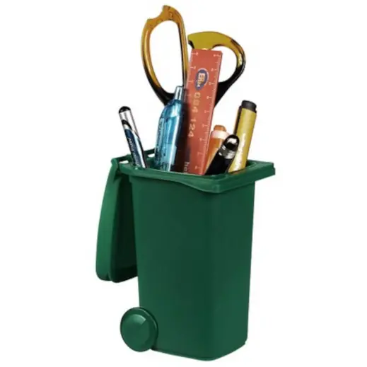 Dustbin Pen Holder