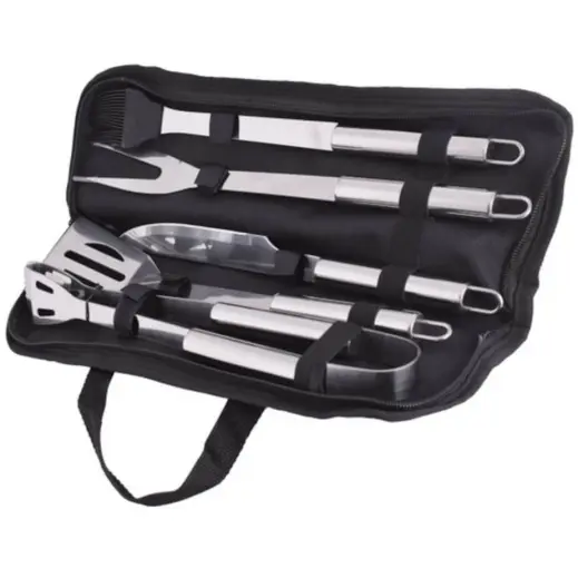 5-Piece Stainless Steel Braai Set