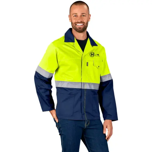 Traffic Premium Two-Tone Hi-Viz Reflective Jacket