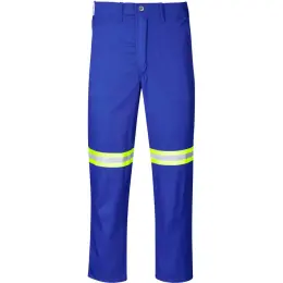 Trade Polycotton Pants - Reflective Legs - Yellow Tape