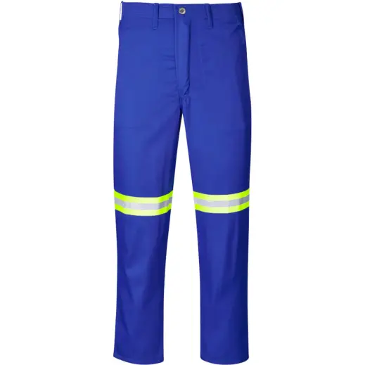 Trade Polycotton Pants - Reflective Legs - Yellow Tape