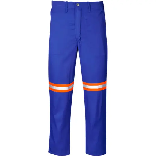 Trade Polycotton Pants - Reflective Legs - Orange Tape