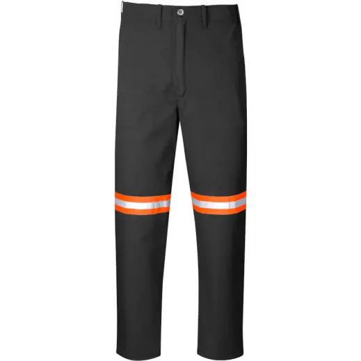 Trade Polycotton Pants - Reflective Legs - Orange Tape