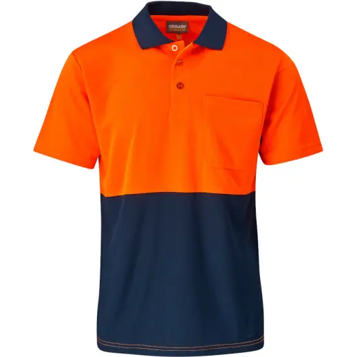 Inspector Two-Tone Hi-Viz Golf Shirt