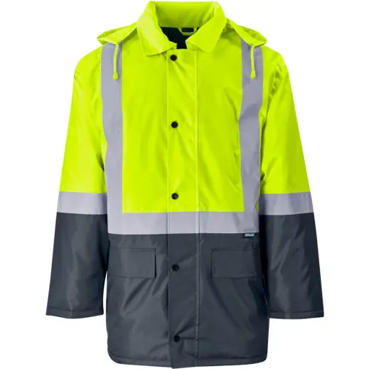 Hazard Padded Two-Tone Hi-Viz Reflective Jacket