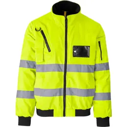 Techno Padded Hi-Viz Reflective Bunny Jacket