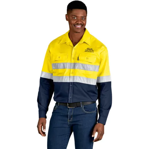 Access Vented Two-Tone Reflective Work Shirt