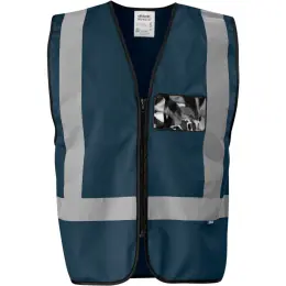 Direction En4 Hi-Viz Reflective Full Zip Vest