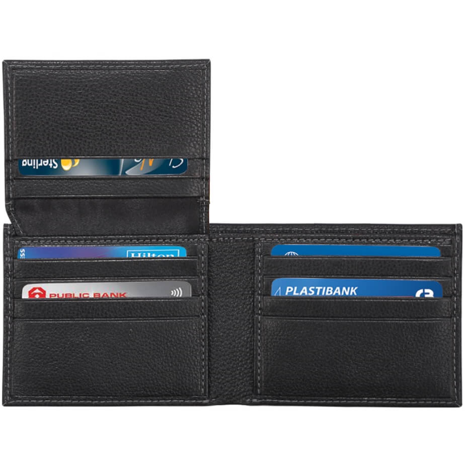 Morelia Santhome Men's Wallet Genuine Leather Wallet - 11 Card