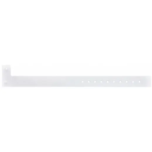 L Shape Vinyl Wristband - Pack Of 10