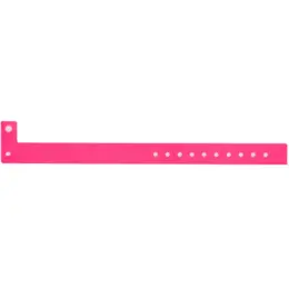 L Shape Vinyl Wristband - Pack Of 10