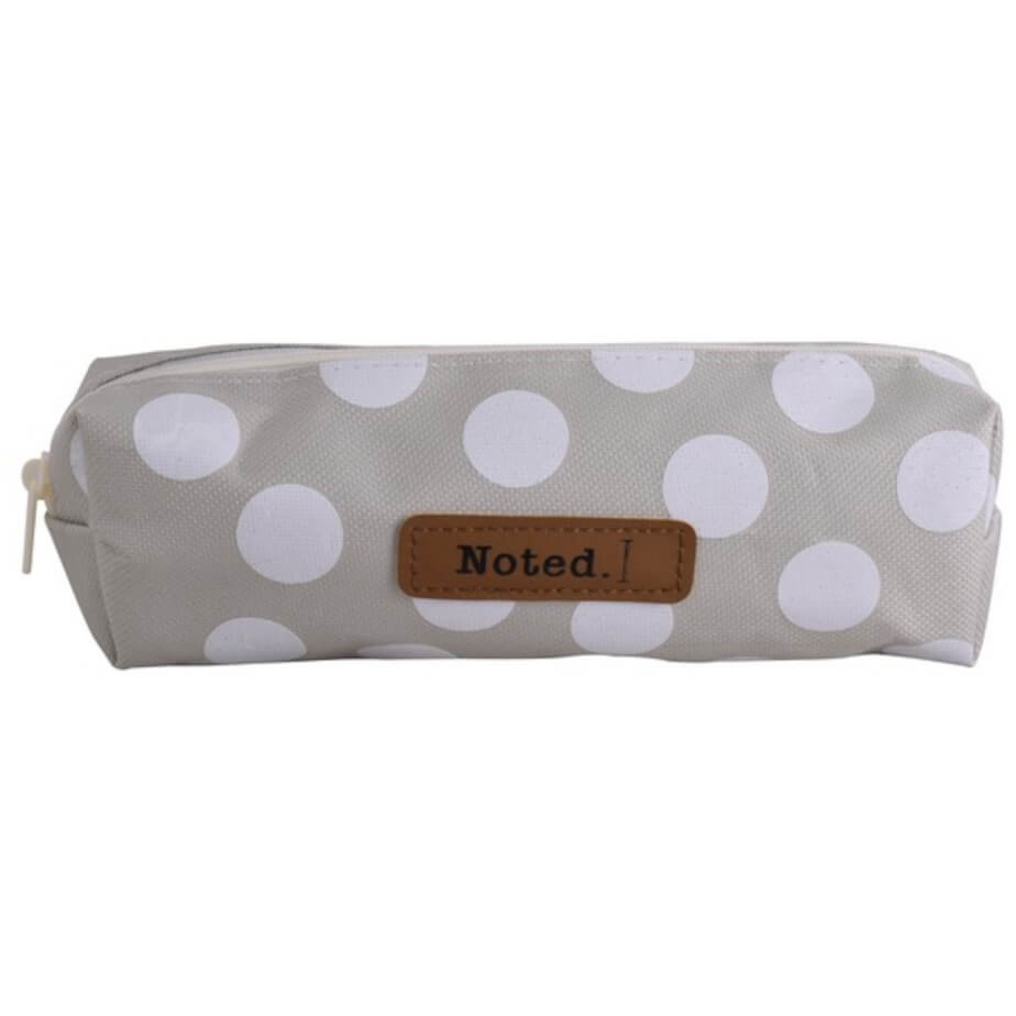 Noted Polkadot Pencil Case