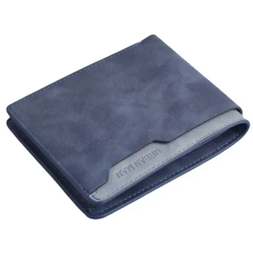 Urban Man Easton Cutout Detail PU Wallet