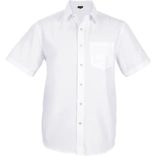 Mens Easy Care Lounge Shirt Short Sleeve
