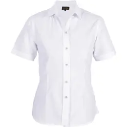 Ladies Easy Care Blouse Short Sleeve