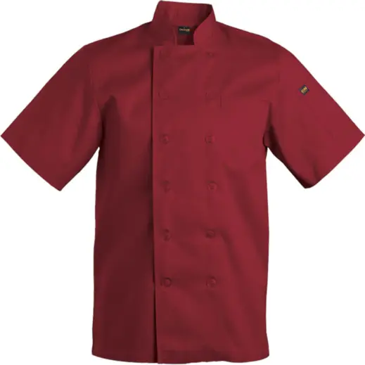 Mens Savona Short Sleeve Chef Jacket
