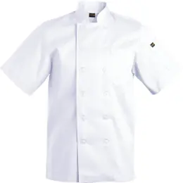 Mens Savona Short Sleeve Chef Jacket