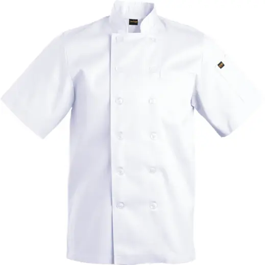 Mens Savona Short Sleeve Chef Jacket