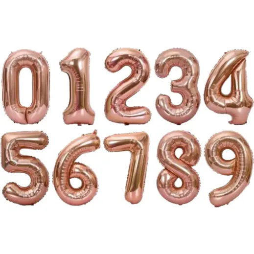 Rose Gold Giant Foil Balloon