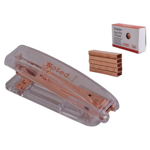 Noted Stapler and Staples