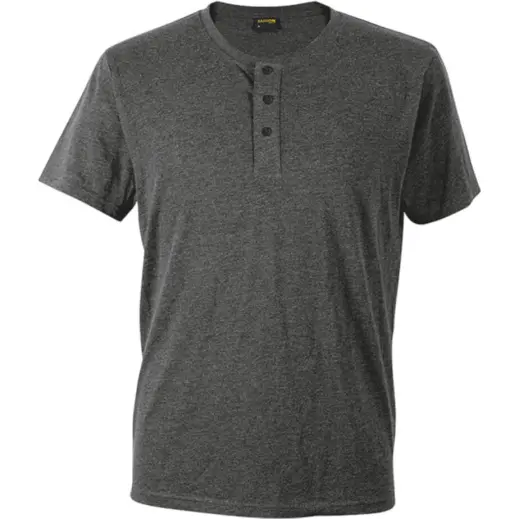 Mens Henley Short Sleeve T-Shirt