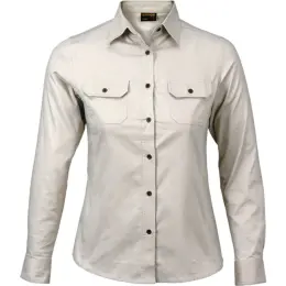 Ladies Bush Shirt Long Sleeve