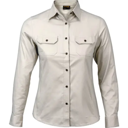 Ladies Bush Shirt Long Sleeve