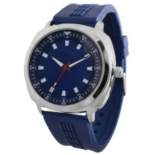Mens Sporty Textured Watch