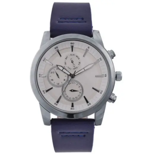 Mens Sporty PU Watch