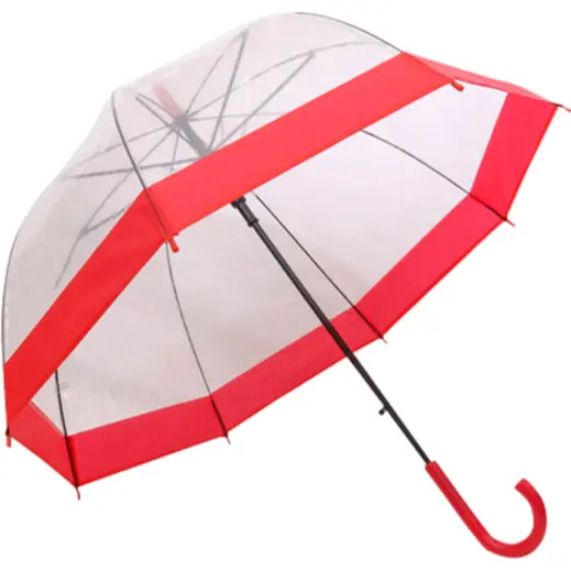 Dome Shaped Clear Umbrella