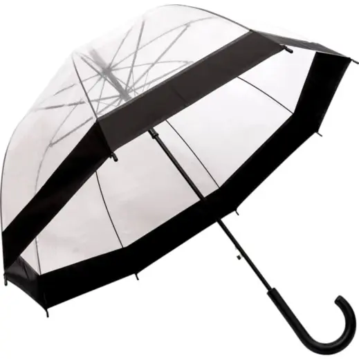 Dome Shaped Clear Umbrella