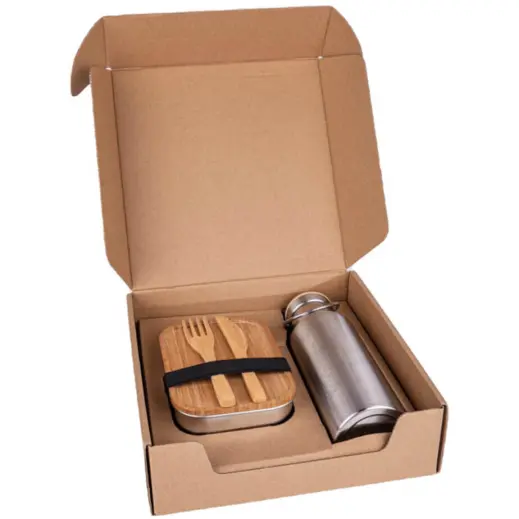 Chaves Hans Larsen Eco Lunch Box & Vacuum Bottle Gift Set