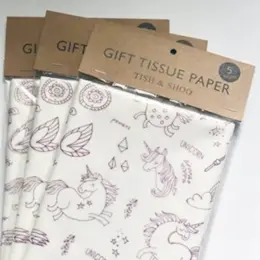 Printed Tissue Paper - Pack Of 5
