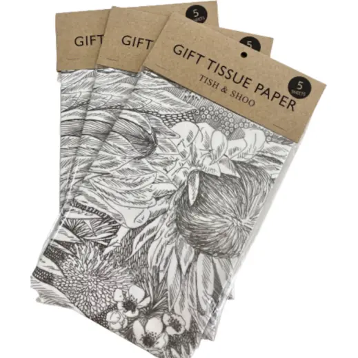 Printed Tissue Paper - Pack Of 5