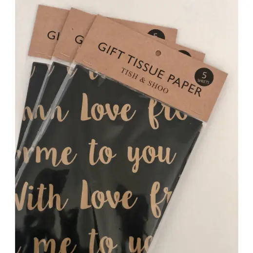Printed Tissue Paper - Pack Of 5