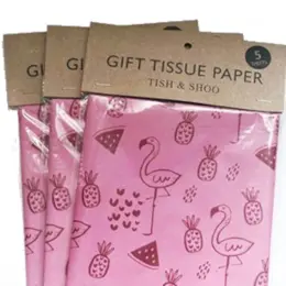 Printed Tissue Paper - Pack Of 5