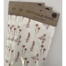 Printed Tissue Paper - Pack Of 5