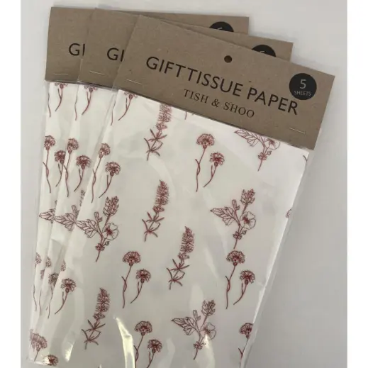 Printed Tissue Paper - Pack Of 5