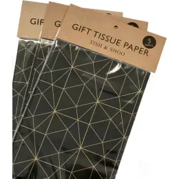 Printed Tissue Paper - Pack Of 5