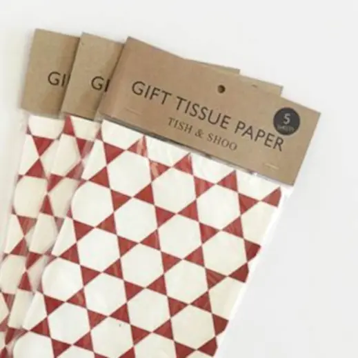 Printed Tissue Paper - Pack Of 5