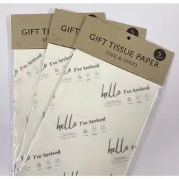 Printed Tissue Paper - Pack Of 5