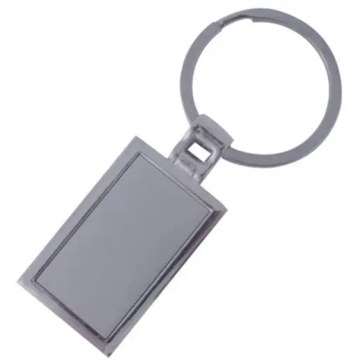 Budget Rectangle Keyring
