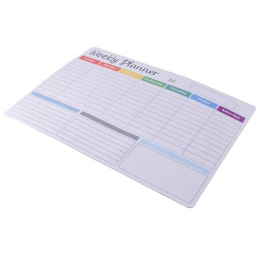 Weekly Planner & Dry Erase Marker Brandability