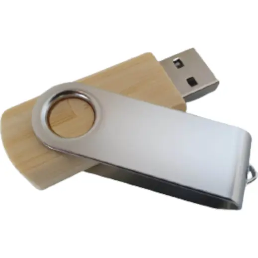 Eco Swivel Bamboo USB