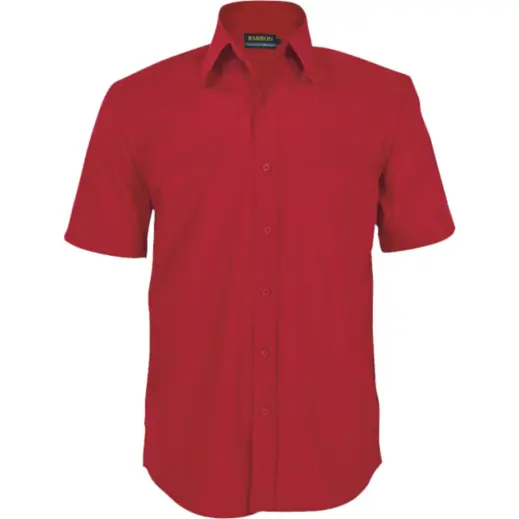 Mens Basic Poly Cotton Lounge Short Sleeve