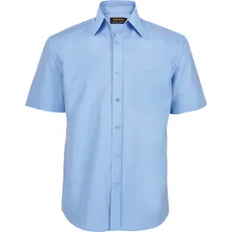 Mens Basic Poly Cotton Lounge Short Sleeve