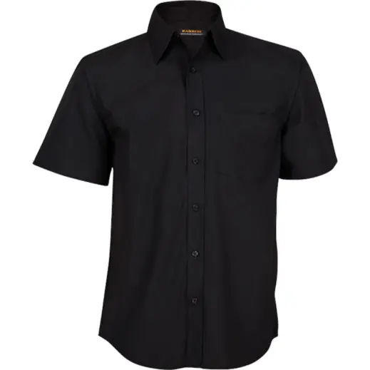 Mens Basic Poly Cotton Lounge Short Sleeve