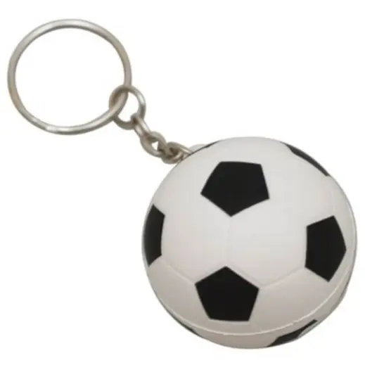 Soccer Stress Ball Keyring