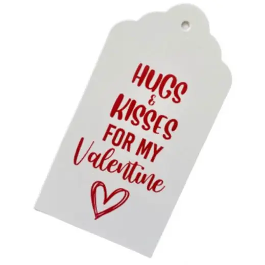 Valentines Day Gift Tag - Pack Of 10