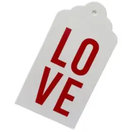 Valentines Day Gift Tag - Pack Of 10